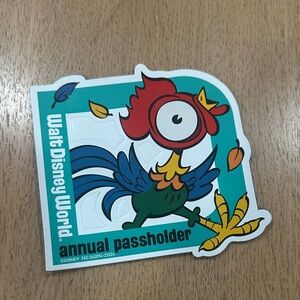 Disney World Annual Passholder Magnet • Hei Hei